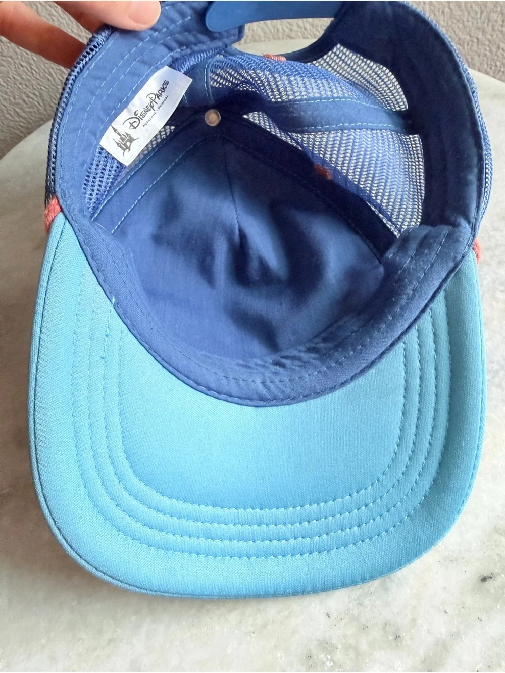 Turquoise Surf Mickey Trucker Hat
